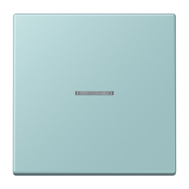 Jung LC990KO5214 Wippe 1-fach mit Lichtleiter LC32033 (Duroplast lackiert) Céruléen Clair Les Couleurs® Le Corbusier