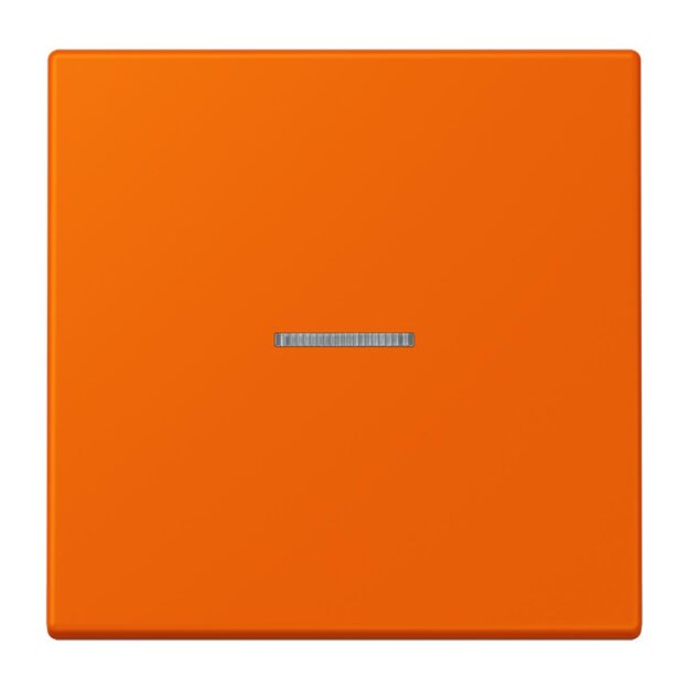 Jung LC990KO5224 Wippe 1-fach mit Lichtleiter LC32080 (Duroplast lackiert) Orange Les Couleurs® Le Corbusier