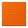 Jung LC990KO5224 Wippe 1-fach mit Lichtleiter LC32080 (Duroplast lackiert) Orange Les Couleurs® Le Corbusier