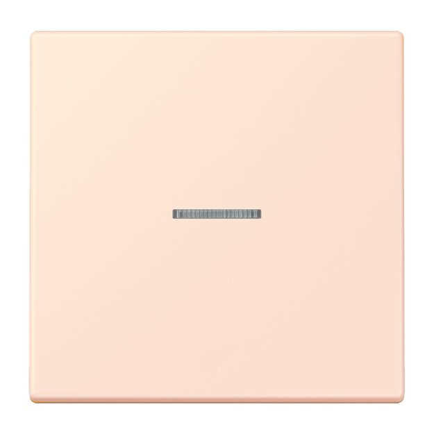 Jung LC990KO5226 Wippe 1-fach mit Lichtleiter LC32082 (Duroplast lackiert) Orange Pâle Les Couleurs® Le Corbusier