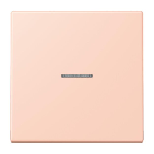Jung LC990KO5234 Wippe 1-fach mit Lichtleiter LC32112 (Duroplast lackiert) LOcre Rouge Clair Les Couleurs® Le Corbusier