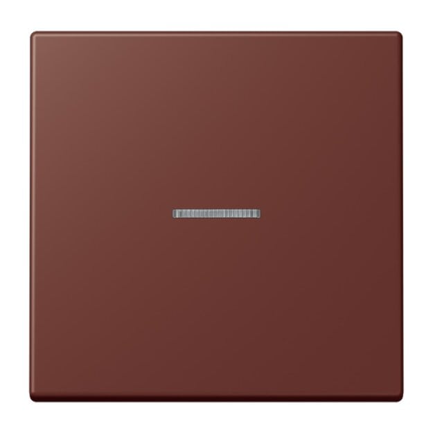 Jung LC990KO5235 Wippe 1-fach mit Lichtleiter LC32120 (Duroplast lackiert) Terre Sienne Brûlée 31 Les Couleurs® Le Corbusier