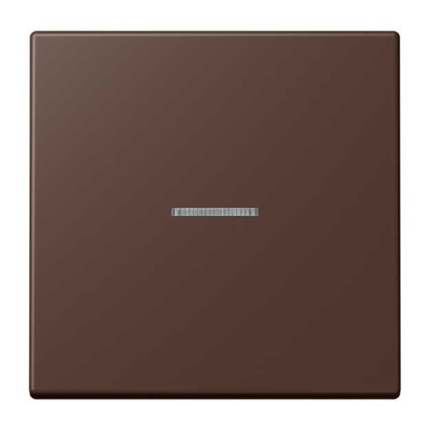 Jung LC990KO5239 Wippe 1-fach mit Lichtleiter LC32130 (Duroplast lackiert) Terre DOmbre Brûlée 31 Les Couleurs® Le Corbusier