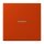 Jung LC990KO5244 Wippe 1-fach mit Lichtleiter LC4320A (Duroplast lackiert) Rouge Vermillon 59 Les Couleurs® Le Corbusier