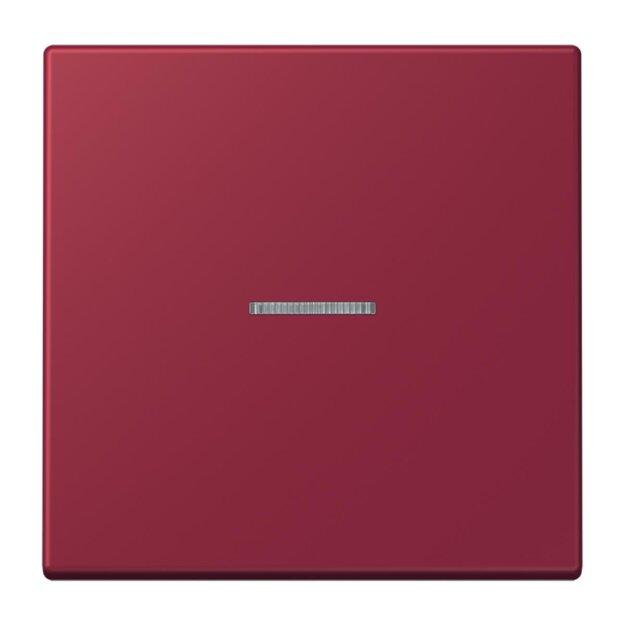 Jung LC990KO5255 Wippe 1-fach mit Lichtleiter LC4320M (Duroplast lackiert) Le Rubis Les Couleurs® Le Corbusier
