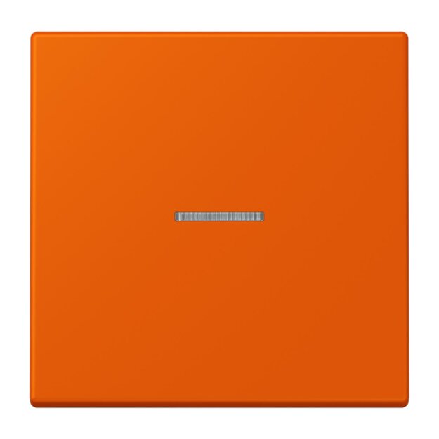 Jung LC990KO5260 Wippe 1-fach mit Lichtleiter LC4320S (Duroplast lackiert) Orange Vif Les Couleurs® Le Corbusier