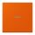 Jung LC990KO5260 Wippe 1-fach mit Lichtleiter LC4320S (Duroplast lackiert) Orange Vif Les Couleurs® Le Corbusier