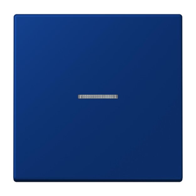 Jung LC990KO5261 Wippe 1-fach mit Lichtleiter LC4320T (Duroplast lackiert) Bleu Outremer Foncé Les Couleurs® Le Corbusier