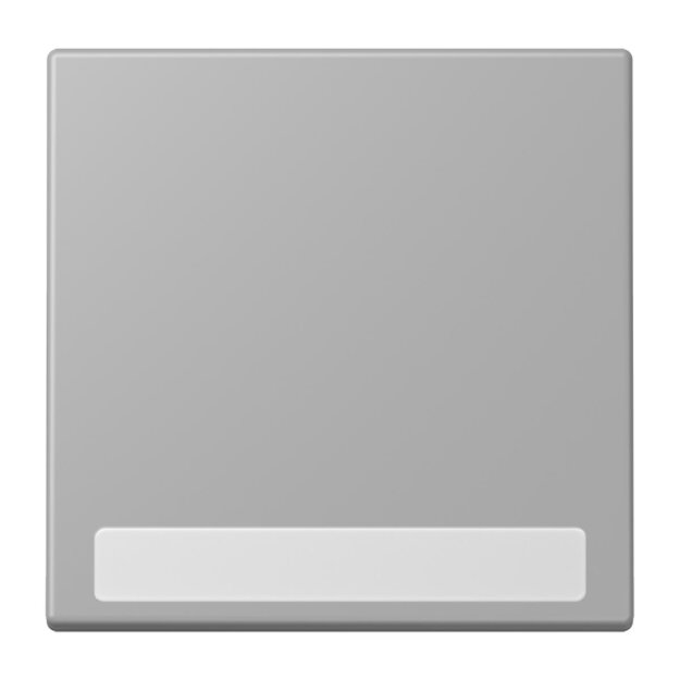 Jung LC990NA204 Wippe 1-fach mit Schriftfeld LC32012 (Duroplast lackiert) Gris Moyen Les Couleurs® Le Corbusier