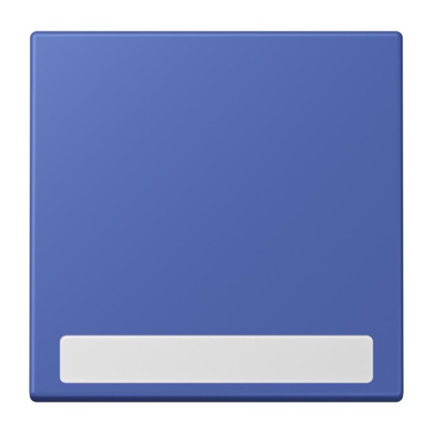 Jung LC990NA206 Wippe 1-fach mit Schriftfeld LC32020 (Duroplast lackiert) Bleu Outremer 31 Les Couleurs® Le Corbusier