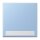 Jung LC990NA207 Wippe 1-fach mit Schriftfeld LC32021 (Duroplast lackiert) Outremer Moyen Les Couleurs® Le Corbusier