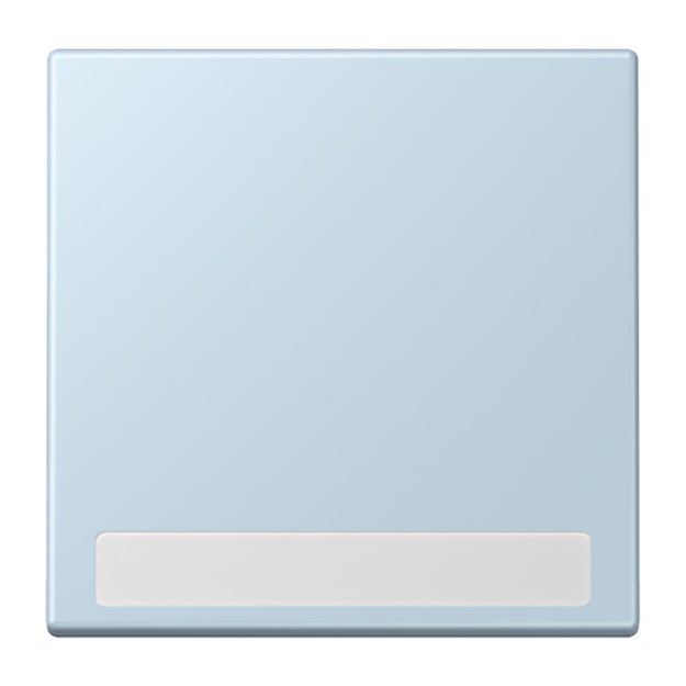 Jung LC990NA208 Wippe 1-fach mit Schriftfeld LC32022 (Duroplast lackiert) Outremerclair Les Couleurs® Le Corbusier