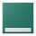 Jung LC990NA216 Wippe 1-fach mit Schriftfeld LC32040 (Duroplast lackiert) Vert Anglais Les Couleurs® Le Corbusier