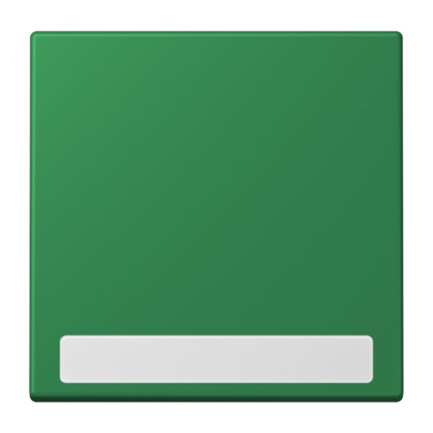 Jung LC990NA219 Wippe 1-fach mit Schriftfeld LC32050 (Duroplast lackiert) Vert Foncé Les Couleurs® Le Corbusier