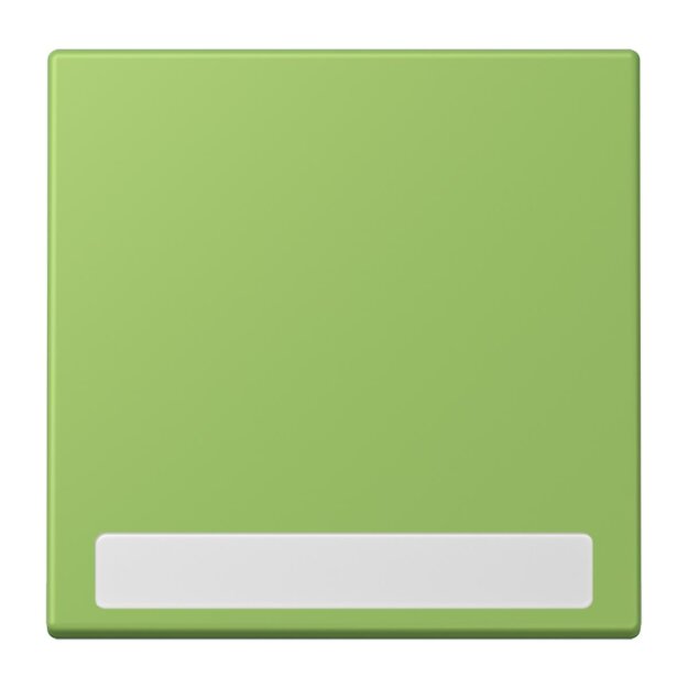 Jung LC990NA220 Wippe 1-fach mit Schriftfeld LC32051 (Duroplast lackiert) Vert 31 Les Couleurs® Le Corbusier