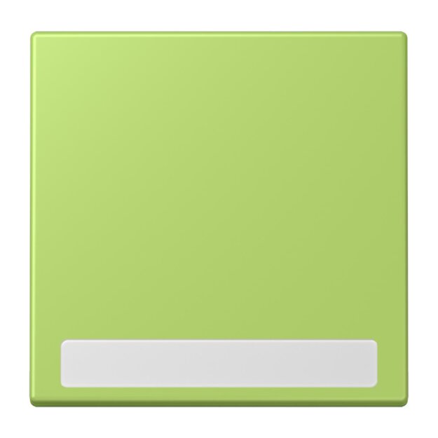 Jung LC990NA221 Wippe 1-fach mit Schriftfeld LC32052 (Duroplast lackiert) Vert Clair Les Couleurs® Le Corbusier