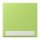 Jung LC990NA221 Wippe 1-fach mit Schriftfeld LC32052 (Duroplast lackiert) Vert Clair Les Couleurs® Le Corbusier