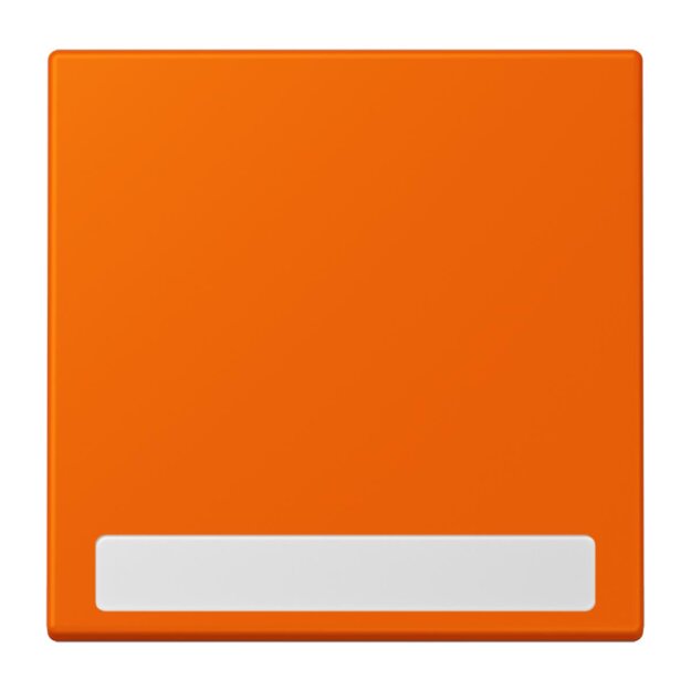 Jung LC990NA224 Wippe 1-fach mit Schriftfeld LC32080 (Duroplast lackiert) Orange Les Couleurs® Le Corbusier