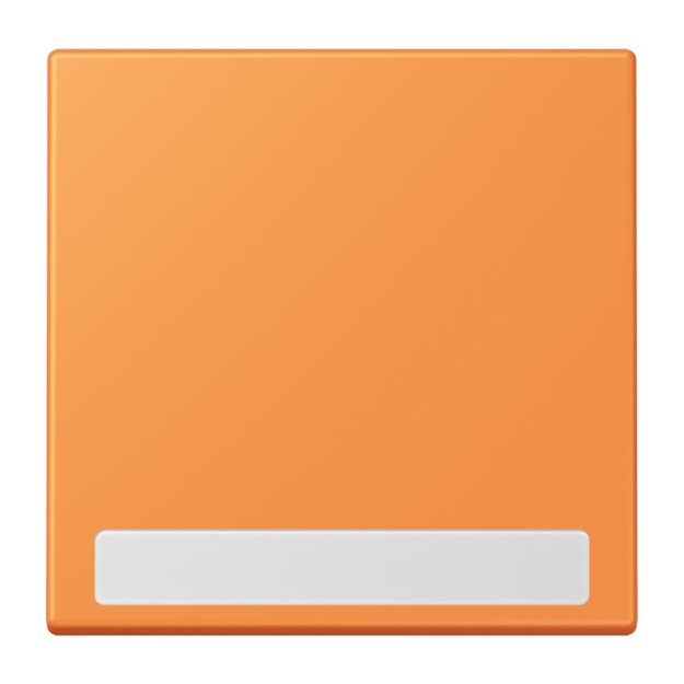 Jung LC990NA225 Wippe 1-fach mit Schriftfeld LC32081 (Duroplast lackiert) Orange Clair Les Couleurs® Le Corbusier