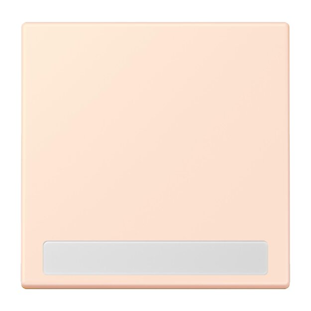 Jung LC990NA226 Wippe 1-fach mit Schriftfeld LC32082 (Duroplast lackiert) Orange Pâle Les Couleurs® Le Corbusier