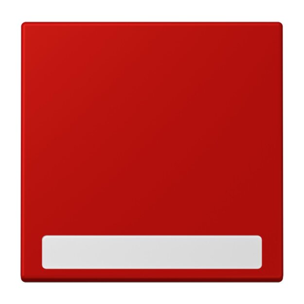 Jung LC990NA227 Wippe 1-fach mit Schriftfeld LC32090 (Duroplast lackiert) Rouge Vermillon 31 Les Couleurs® Le Corbusier