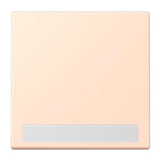 Jung LC990NA228 Wippe 1-fach mit Schriftfeld LC32091 (Duroplast lackiert) Rose Pâle Les Couleurs® Le Corbusier