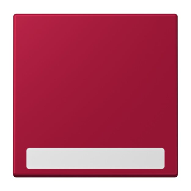 Jung LC990NA229 Wippe 1-fach mit Schriftfeld LC32100 (Duroplast lackiert) Rouge Carmin Les Couleurs® Le Corbusier