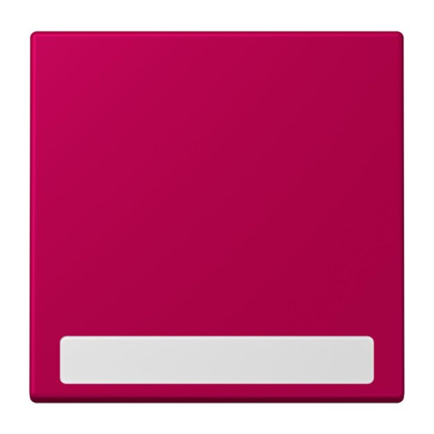 Jung LC990NA230 Wippe 1-fach mit Schriftfeld LC32101 (Duroplast lackiert) Rouge Rubia Les Couleurs® Le Corbusier