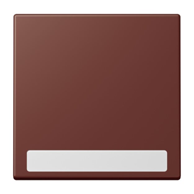 Jung LC990NA235 Wippe 1-fach mit Schriftfeld LC32120 (Duroplast lackiert) Terre Sienne Brûlée 31 Les Couleurs® Le Corbusier