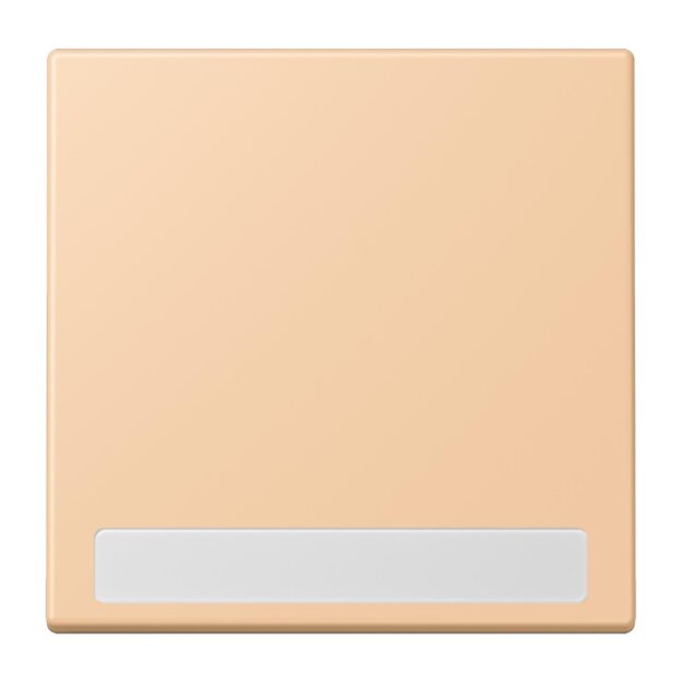 Jung LC990NA237 Wippe 1-fach mit Schriftfeld LC32122 (Duroplast lackiert) Terre Sienne Claire 31 Les Couleurs® Le Corbusier