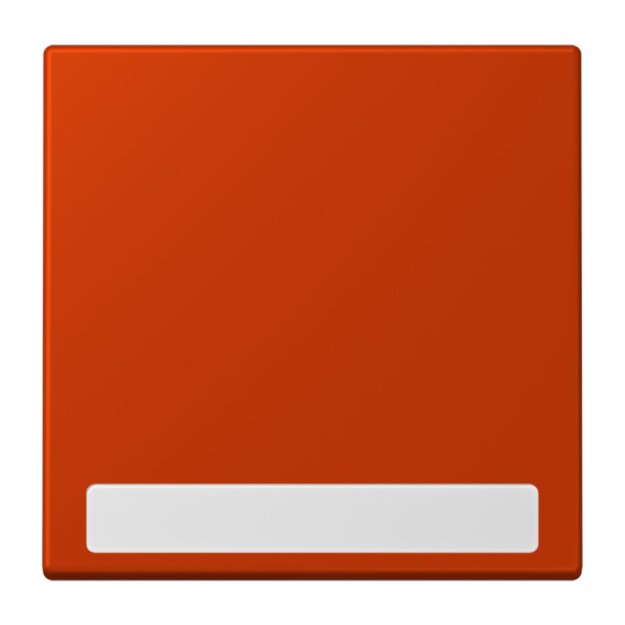 Jung LC990NA244 Wippe 1-fach mit Schriftfeld LC4320A (Duroplast lackiert) Rouge Vermillon 59 Les Couleurs® Le Corbusier