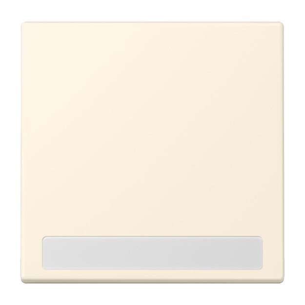 Jung LC990NA245 Wippe 1-fach mit Schriftfeld LC4320B (Duroplast lackiert) Blanc Ivoire Les Couleurs® Le Corbusier