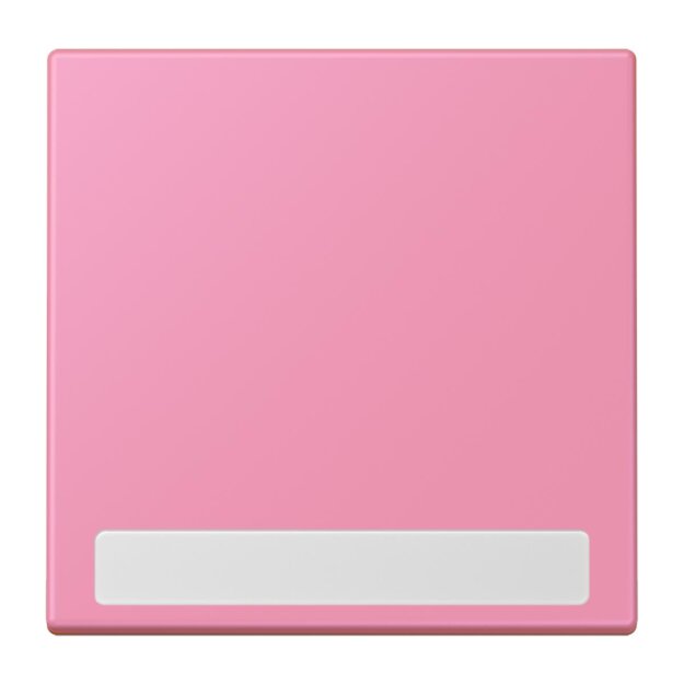 Jung LC990NA246 Wippe 1-fach mit Schriftfeld LC4320C (Duroplast lackiert) Rose Vif Les Couleurs® Le Corbusier