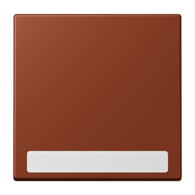 Jung LC990NA247 Wippe 1-fach mit Schriftfeld LC4320D (Duroplast lackiert) Terre Sienne Brûlée 59 Les Couleurs® Le Corbusier