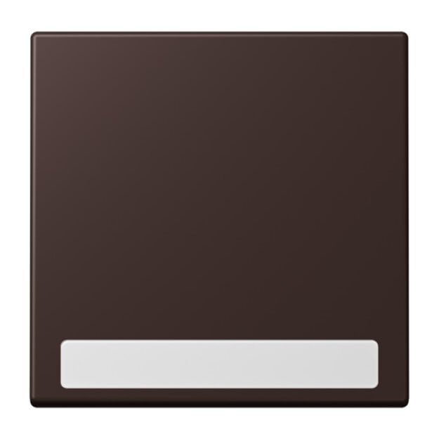 Jung LC990NA252 Wippe 1-fach mit Schriftfeld LC4320J (Duroplast lackiert) Terre D’Ombre Brûlée 59 Les Couleurs® Le Corbusier
