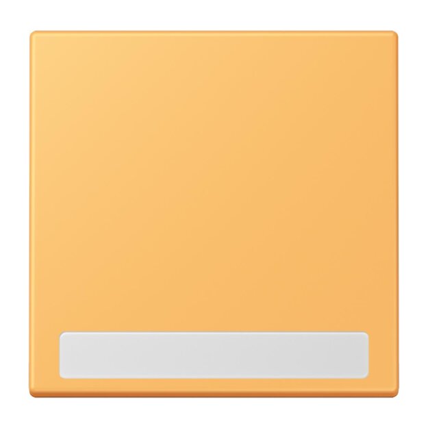 Jung LC990NA254 Wippe 1-fach mit Schriftfeld LC4320L (Duroplast lackiert) Ocre Jaune Clair Les Couleurs® Le Corbusier