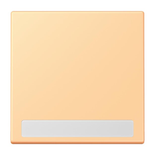 Jung LC990NA258 Wippe 1-fach mit Schriftfeld LC4320P (Duroplast lackiert) Terre Sienne Claire 59 Les Couleurs® Le Corbusier