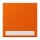 Jung LC990NA260 Wippe 1-fach mit Schriftfeld LC4320S (Duroplast lackiert) Orange Vif Les Couleurs® Le Corbusier