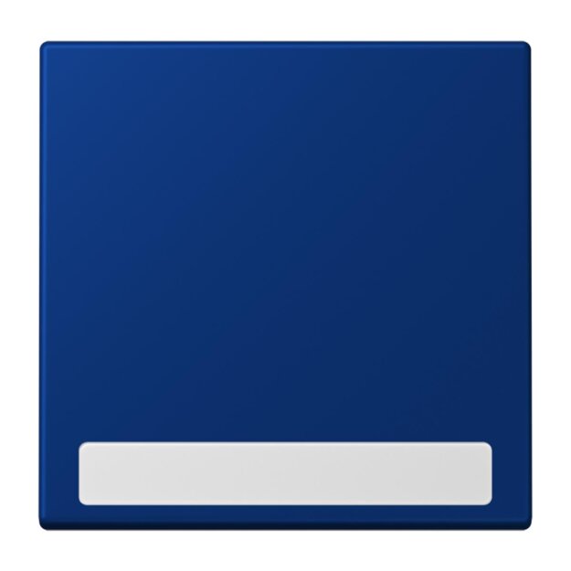 Jung LC990NA261 Wippe 1-fach mit Schriftfeld LC4320T (Duroplast lackiert) Bleu Outremer Foncé Les Couleurs® Le Corbusier