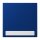 Jung LC990NA261 Wippe 1-fach mit Schriftfeld LC4320T (Duroplast lackiert) Bleu Outremer Foncé Les Couleurs® Le Corbusier