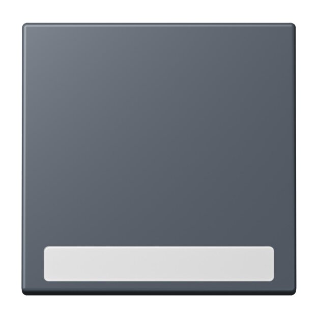 Jung LC990NA262 Wippe 1-fach mit Schriftfeld LC4320U (Duroplast lackiert) Gris Fonce 59 Les Couleurs® Le Corbusier