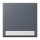 Jung LC990NA262 Wippe 1-fach mit Schriftfeld LC4320U (Duroplast lackiert) Gris Fonce 59 Les Couleurs® Le Corbusier
