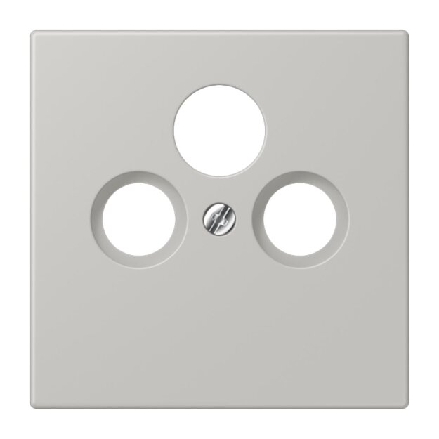 Jung LC990SAT205 Abdeckung für Universal-Sat/BK-Dosen LC32013 (Thermoplast lackiert) Gris Clair 31 Les Couleurs® Le Corbusier