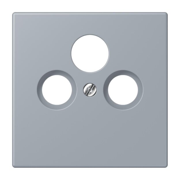 Jung LC990SAT257 Abdeckung für Universal-Sat/BK-Dosen LC4320O (Thermoplast lackiert) Gris Clair 59 Les Couleurs® Le Corbusier