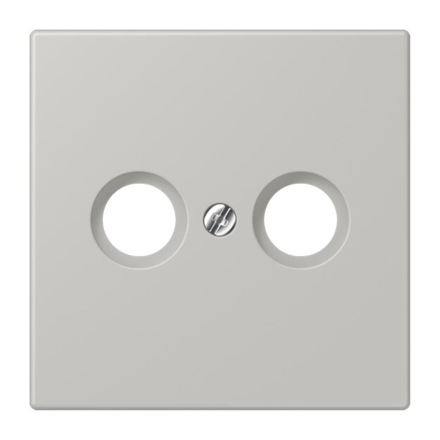 Jung LC990TV205 Abdeckung für Antennendosen LC32013 (Thermoplast lackiert) Gris Clair 31 Les Couleurs® Le Corbusier
