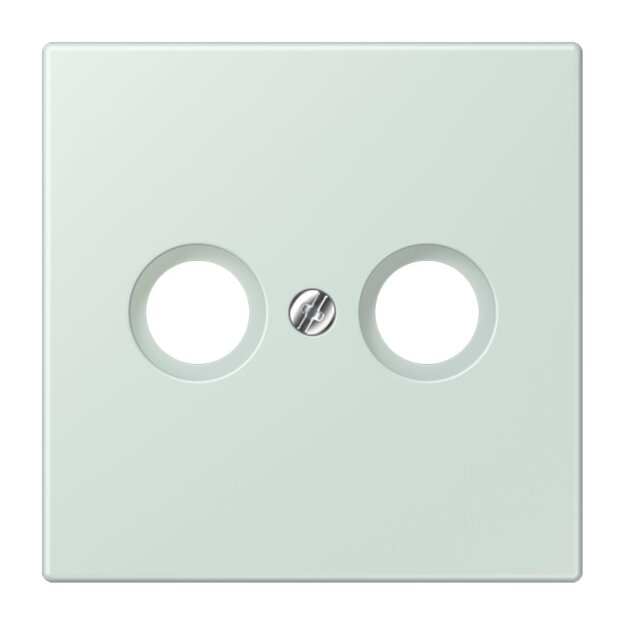 Jung LC990TV215 Abdeckung für Antennendosen LC32034 (Thermoplast lackiert) Céruléen Pale Les Couleurs® Le Corbusier