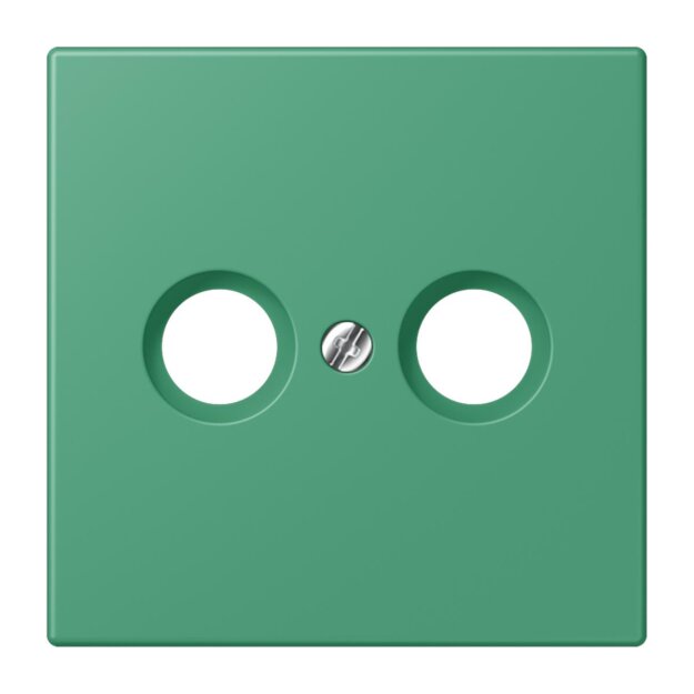 Jung LC990TV250 Abdeckung für Antennendosen LC4320G (Thermoplast lackiert) Vert 59 Les Couleurs® Le Corbusier