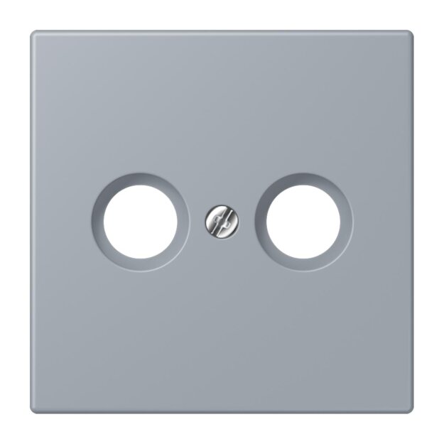 Jung LC990TV257 Abdeckung für Antennendosen LC4320O (Thermoplast lackiert) Gris Clair 59 Les Couleurs® Le Corbusier