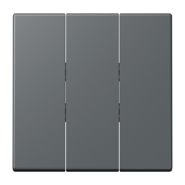 Jung LC993BF202 Wippe für 3-fach Schalter LC32010 Gris Foncé 31 Les Couleurs® Le Corbusier