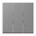 Jung LC993BF203 Wippe für 3-fach Schalter LC32011 Gris 31 Les Couleurs® Le Corbusier